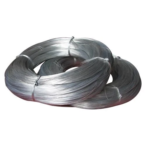 0.7-6mm Q195 Q235 Acero bajo en carbono alambre de hierro galvanizado en caliente/ Enlace galvanizado electro