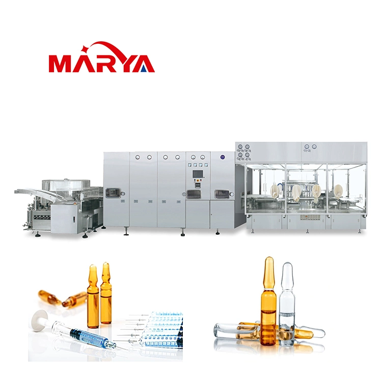 Marya Pharmaceutical سائل مغلق/مفتوح آلة تعبئة بالأمامول 20 مل مع تغليف نفطة
