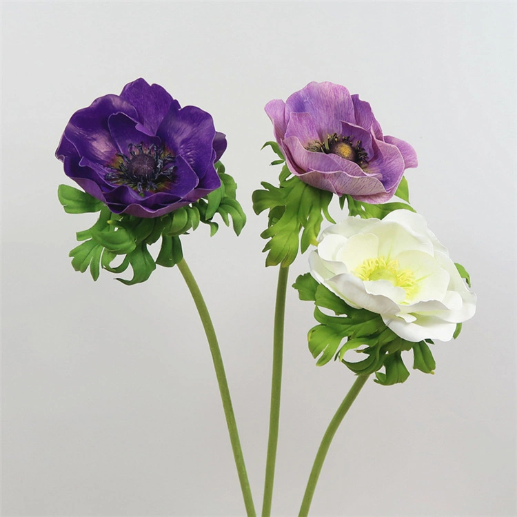 Látex artificial Flores verdadero toque de decoración de flores