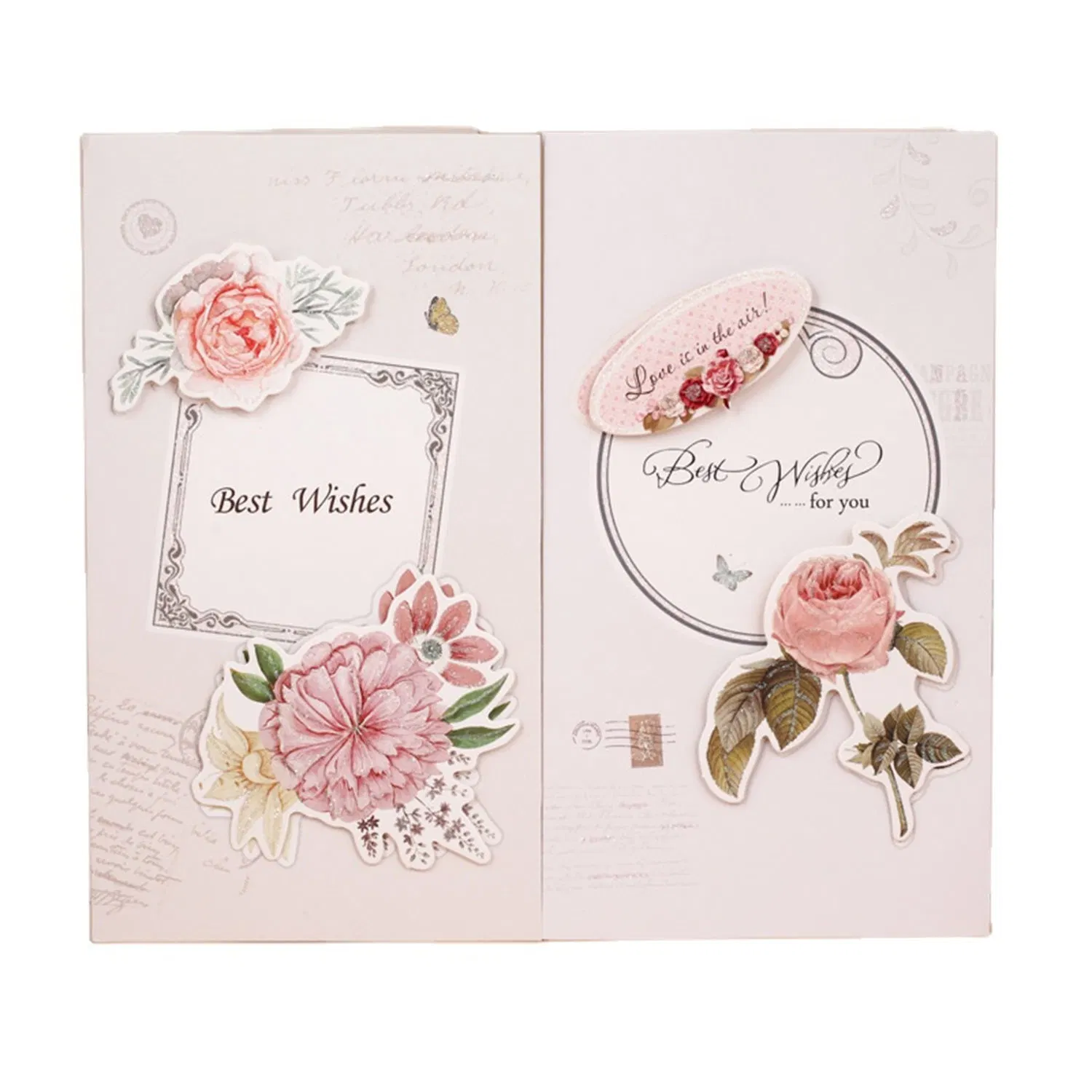 Wholesale Custom Funny Fashion Thank You Cards Greetings Cards with Envelopes