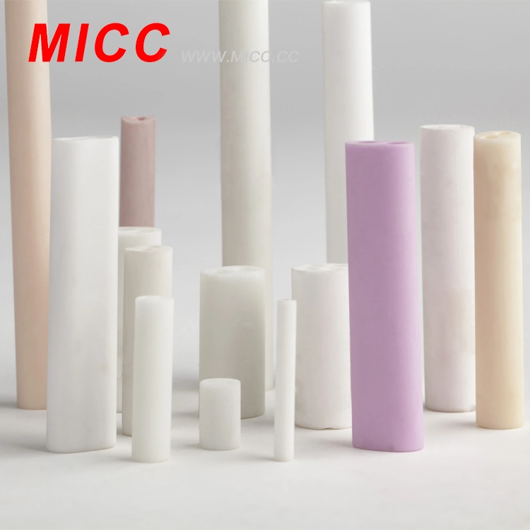 Micc Temperature Sensor Al2O3 Alumina Ceramic Tube Thermocouple Protection Tubes