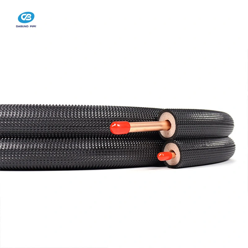 PE Insulated Copper Pipe Air Conditioner Pancake Coil