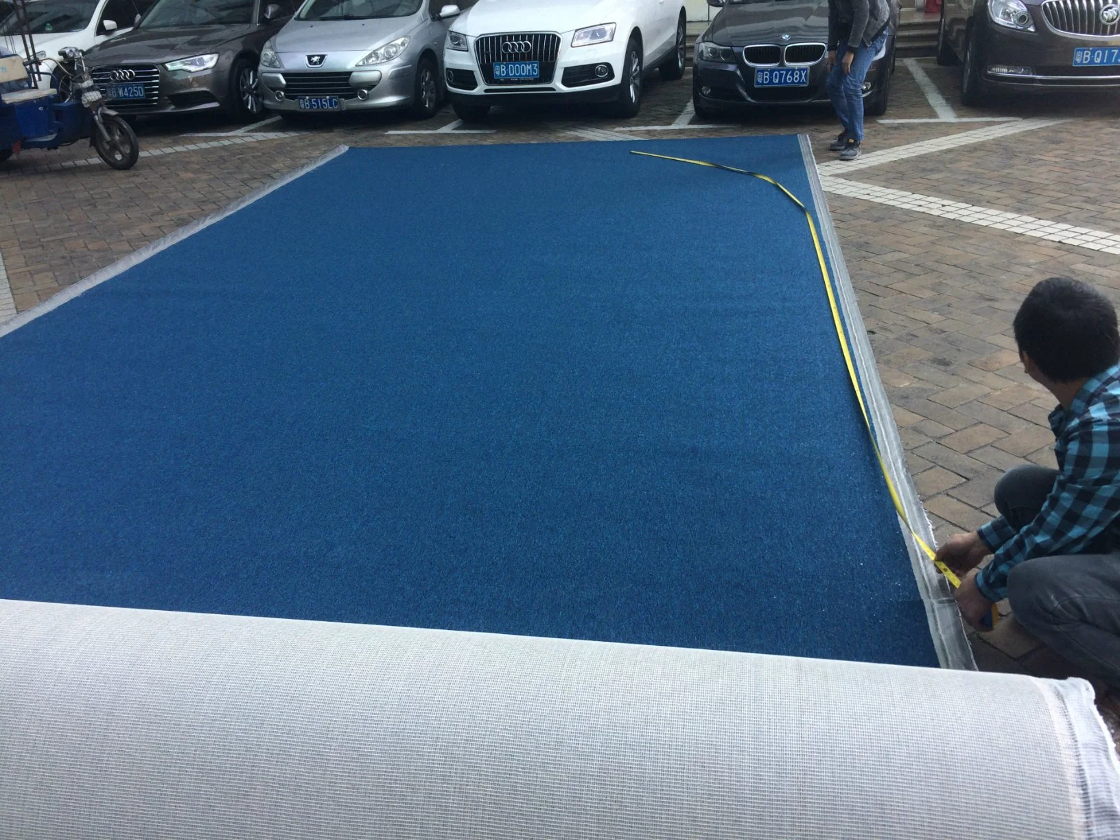 Comercial PP Piso Hotel Muro a pared Tufted Loop Pile Alfombra de oficina