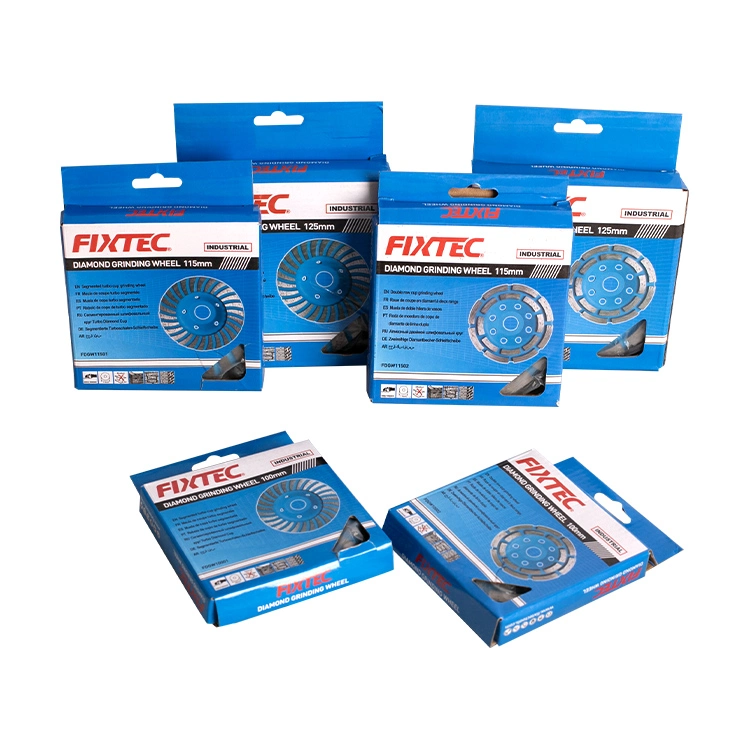 Fixtec Power Tools Continous Type 100mm 115mm 125mm Diamond Grinding Wheel