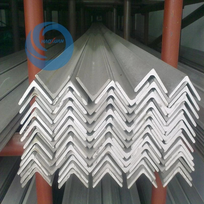 Acero estructural ligero barra angular de hierro S275jr Acero angular 45X45 Barra de acero angular A36 ángulo de acero estructural DIP en caliente galvanizado Ángulo