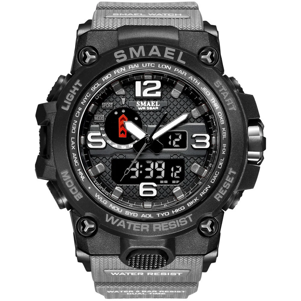 Waterproof Electronic Sports Gift Watch Smart Watch Luminous Alarm