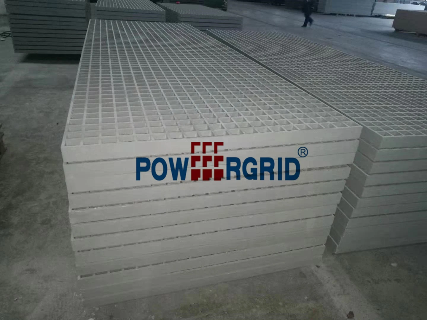 Glassfiber Grating, Fiberglass Grating, FRP Sheet, FRP Panel, Building Material, Stair Tread, Manhole, FRP Grating, Construction Grating