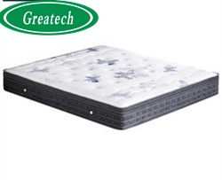 Knitted Fabric Comfortable Spinal Protection Foam Mattress Pillow Top Pocket Spring Mattress