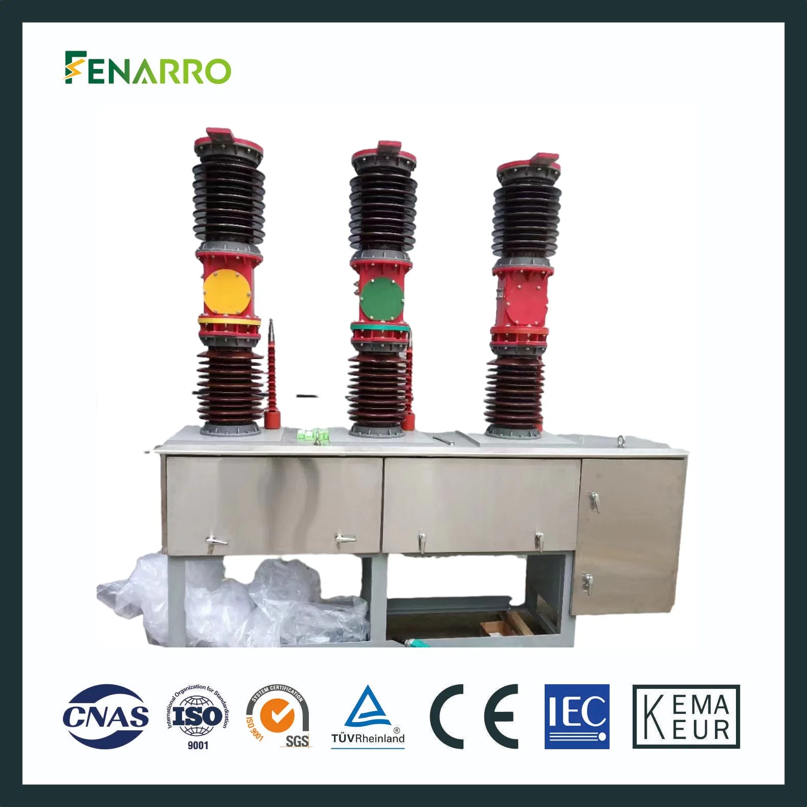 Fenarro Frzw7 Series Outdoor Vacuum Circuit Breaker High Voltage Auto Recloser