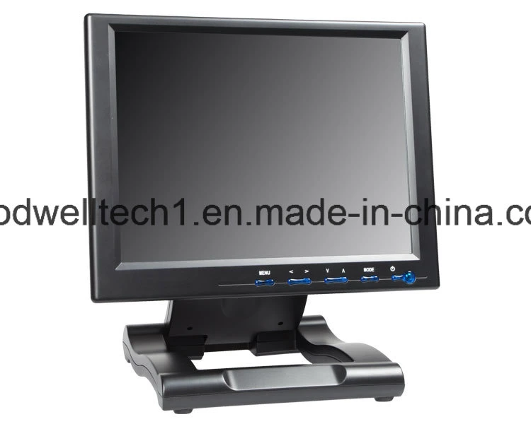 AV/VGA/entrada HDMI/DVI del monitor LCD de pantalla táctil VGA de 10,4"POS LCD TFT PC Monitor táctil