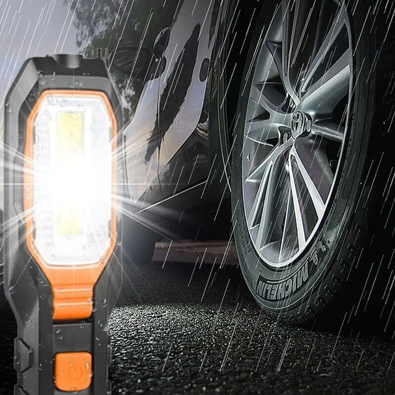 Helius Magnetic Folding COB LED Charging Warning Lamp Emergency Work Light