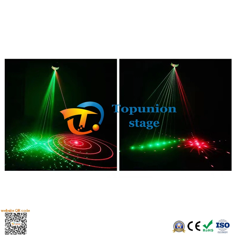 Seven Color Rotating Light Flashing Effect Pattern Butterfly Light for KTV Bar Stage Party