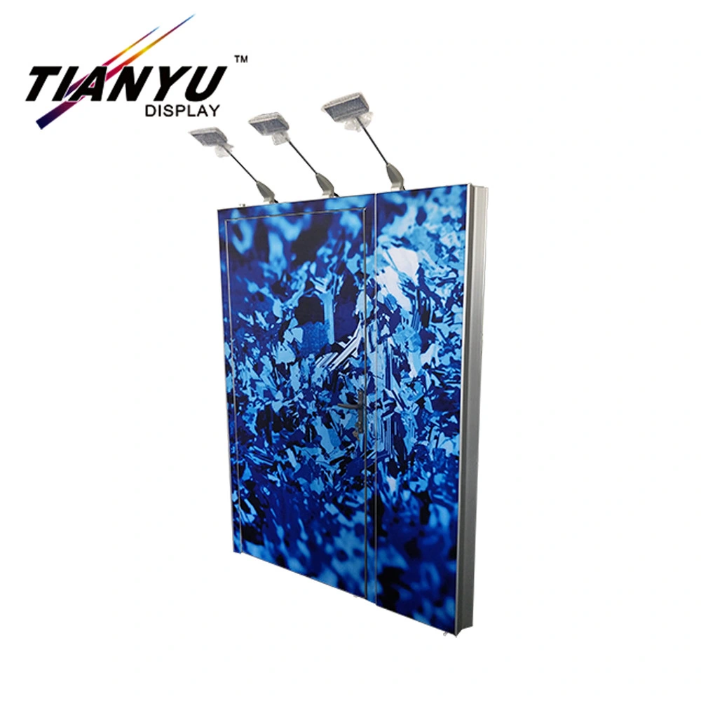 Custom Exhibition Booth Design of Triangle Display Stand for Business Fair New Design