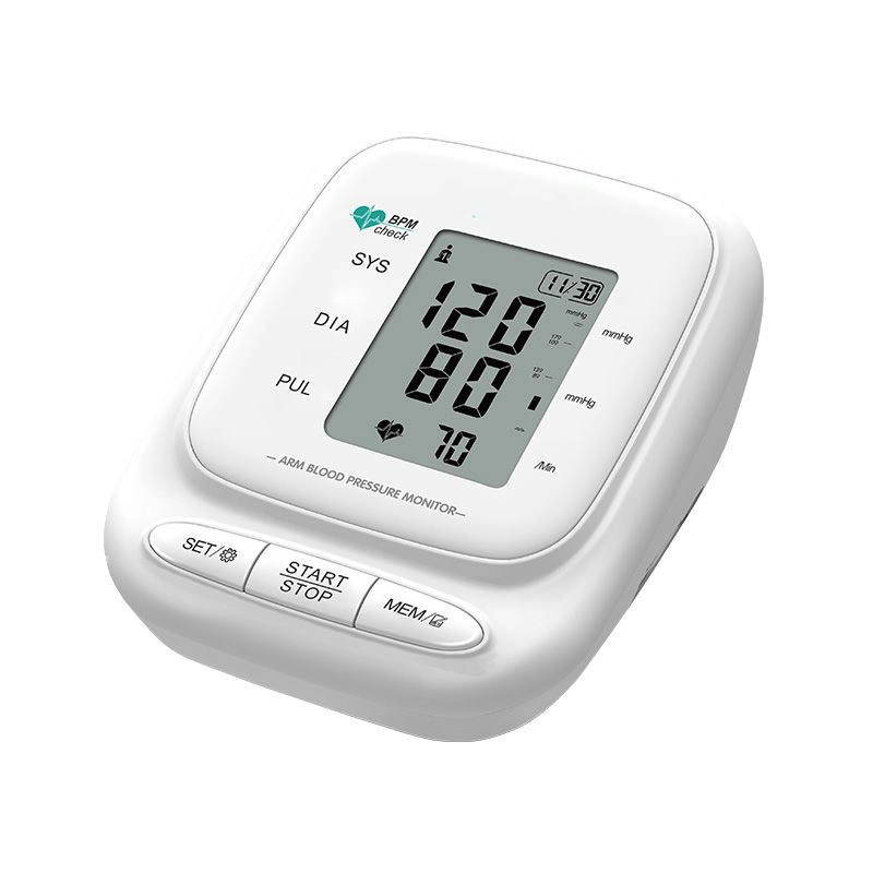 LCD/LED Portable Blood Pressure Meter Arm Blood Pressure Monitor