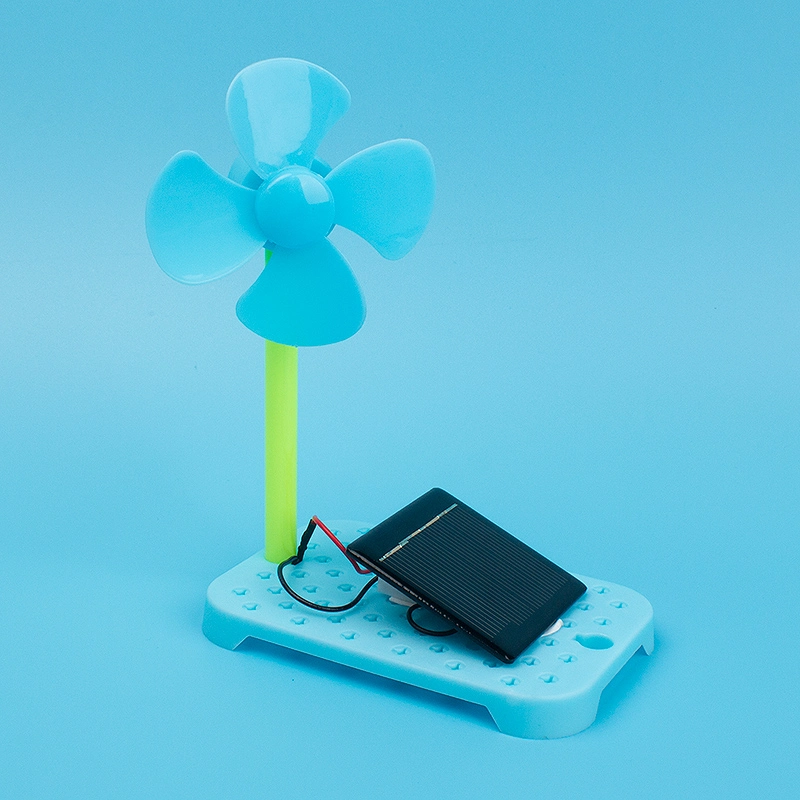 Fabrik Großhandel kleine Solar Power Fan Bildung Spielzeug für Kinder Lernkit