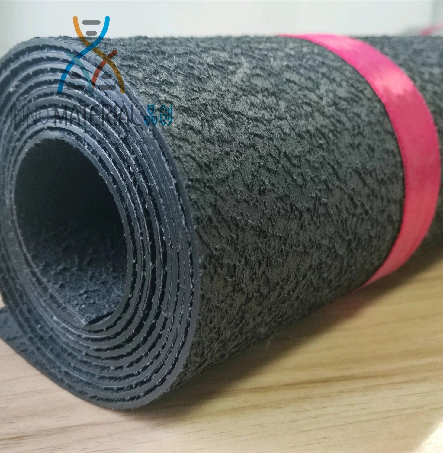 Transportation Project Hydraulic Inno Paper Roll +Woven Geotextile Dam Liner Smooth Geomembrane