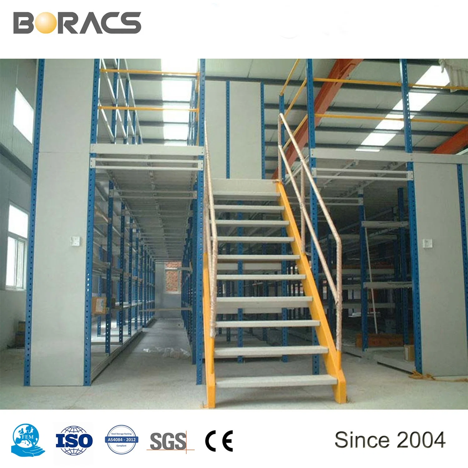 China Supplier From Warehouse Racking Designer Custom Strong Loading Capacity Multi Tier Mezzanine