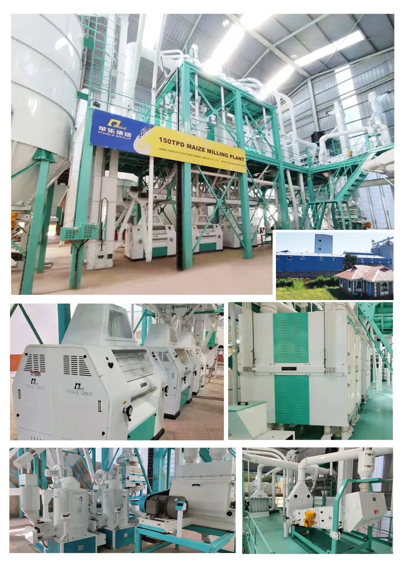 300t Wheat Making Machine Milling Plant Wheat Processing Flow Chart