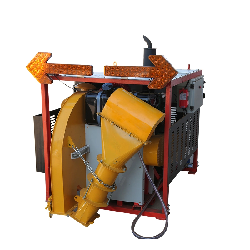 Truck Mounted Snowblower Gasoline Engine Parts High Efficiency Snow Removal Equipment