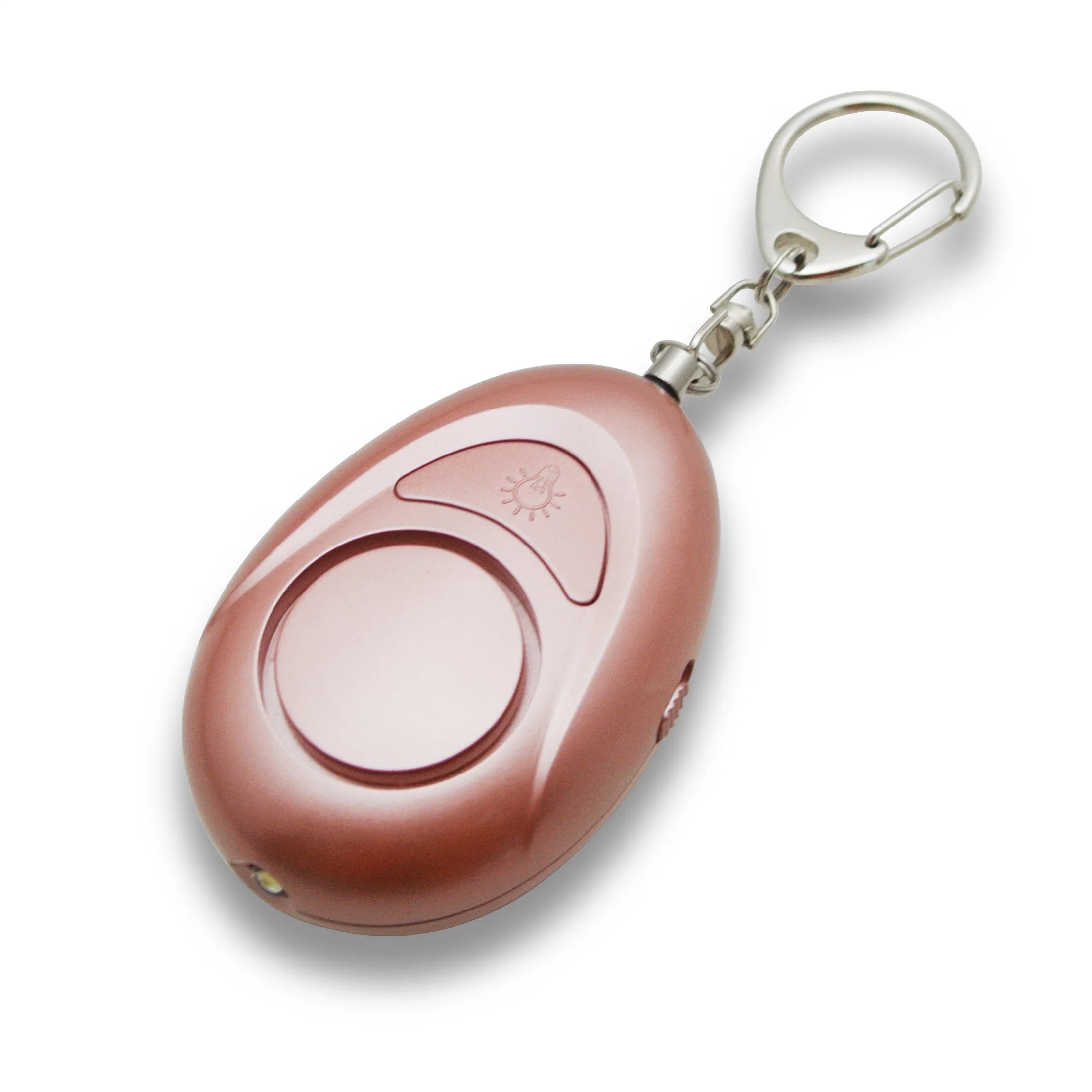 New Design Keychain Aalrm with LED Light Outdoor Sos Safety Personal Alarm