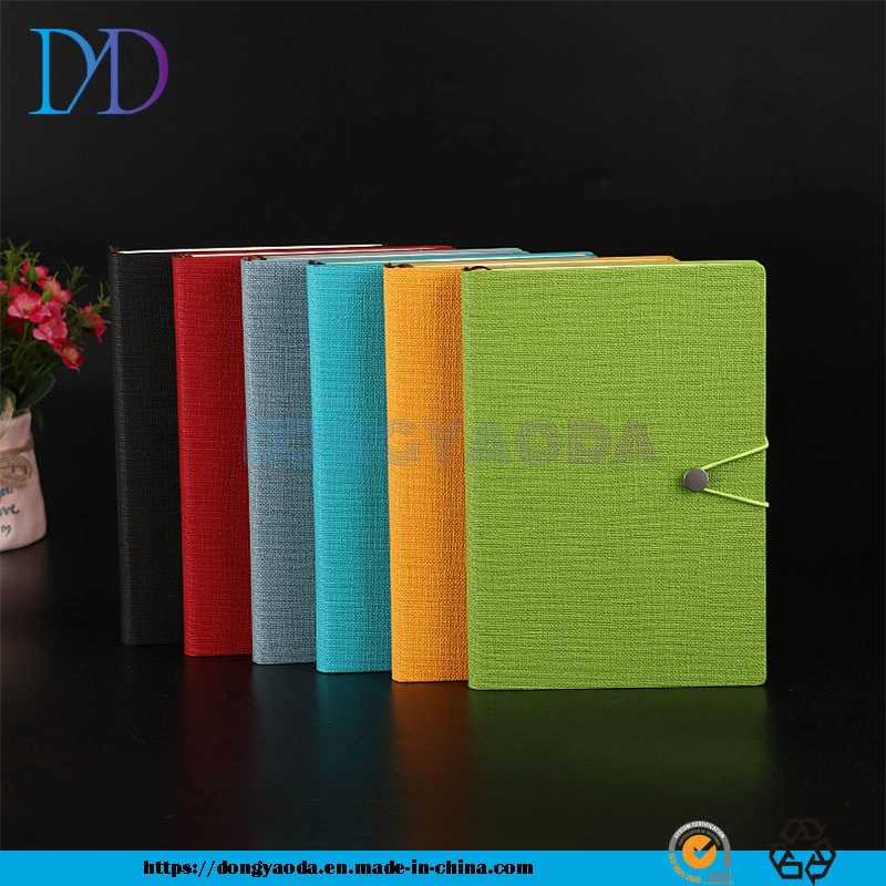 Customized Elastic Rope Buckle Notebook Creative Book Office Supplies Stationery Print Logo