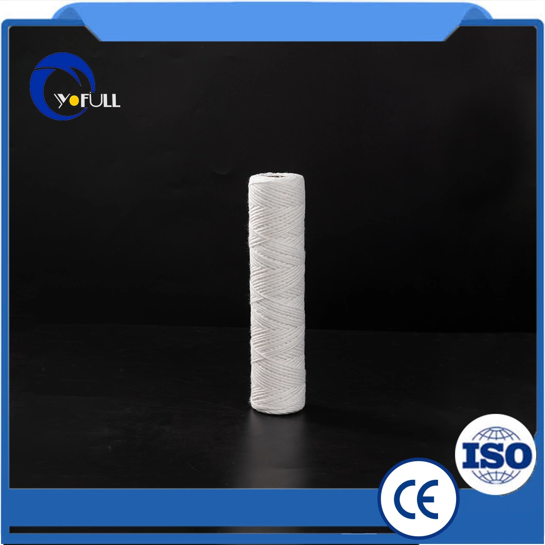 String Wound Sediment Water Filter Cartridge Universal Replacement for Any 10 Inch RO Unit