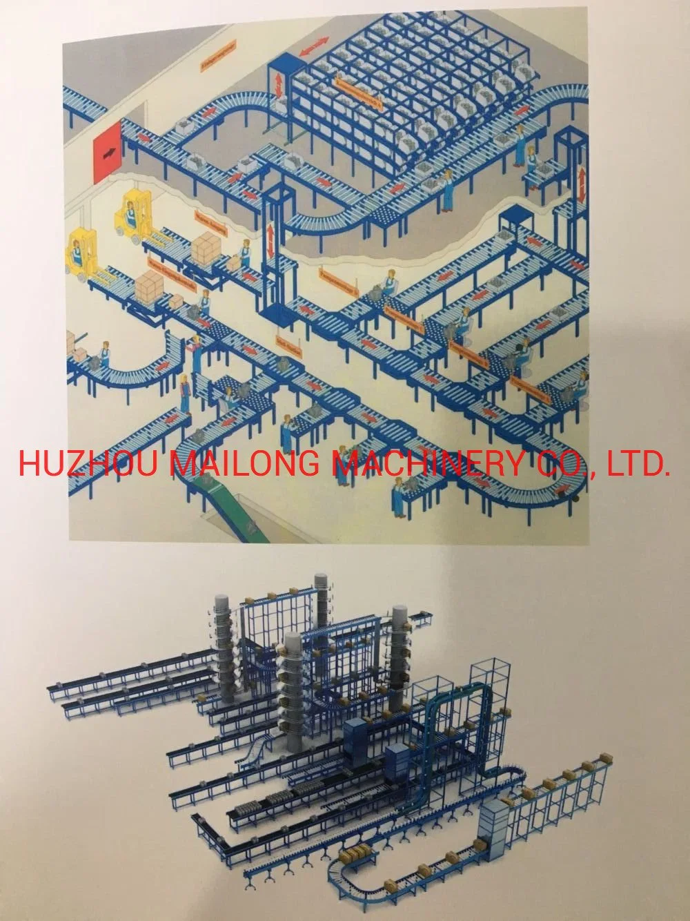 Flat Top Chain Conveyor Chain with Attachment