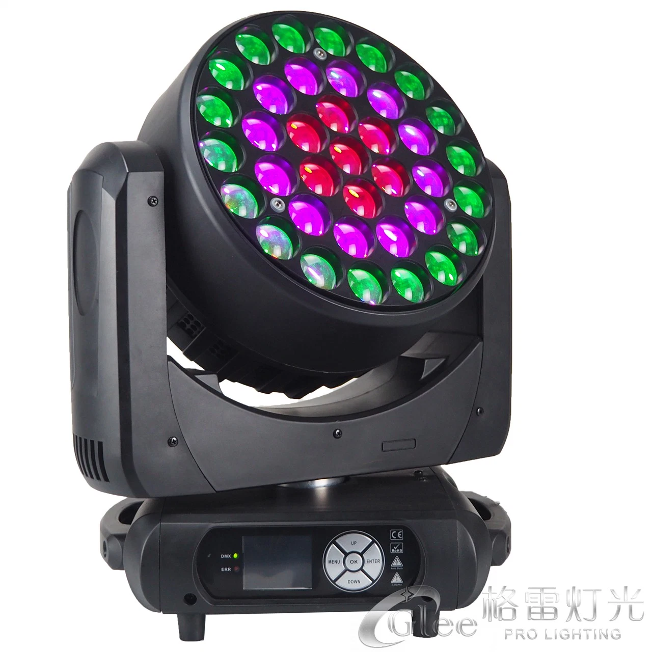 Neue 37 * 15W K20 RGBW LED Zoom Wash Moving Head Lights