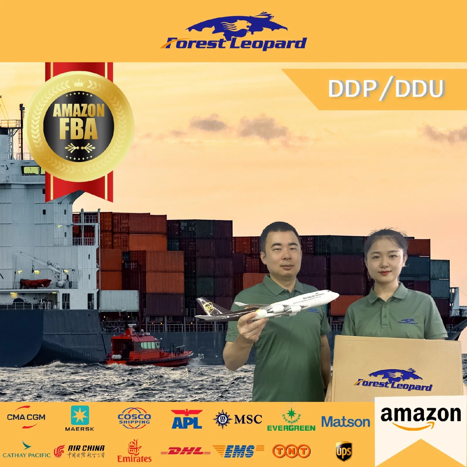 Cheapest Fast DDP Containers Freight Forwarder Rates Sea Shipping From China Shenzhen to USA Canada UK Australia