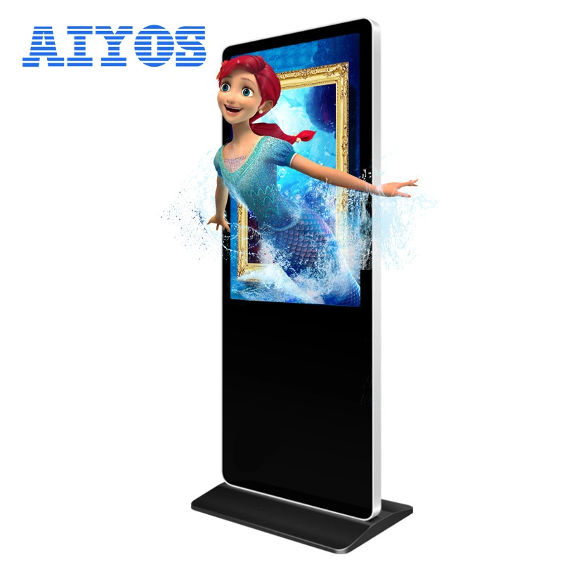 CE FCC RoHS 55 Inch Interactive Board Advertising Screen Display Player