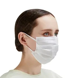 Anti Virus estándar médicos desechables Sanitaria 3 Capas Máscara Earloop