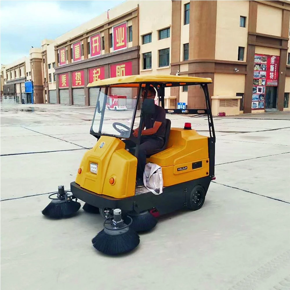 Fábrica de la estación de la escuela Parking Piso automático de la barredora de vacío