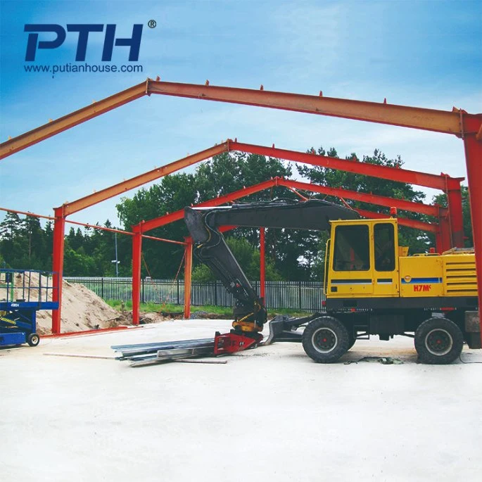 Single-Layer Warehouse 5m - 15m Elevator Goods Steel Structure with Low Price