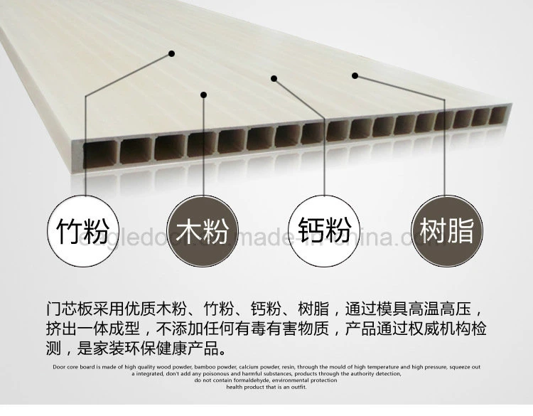 2023 Eco Friendly Waterproof Interior Door House/ Waterproof WPC Door (EI-WPC010)