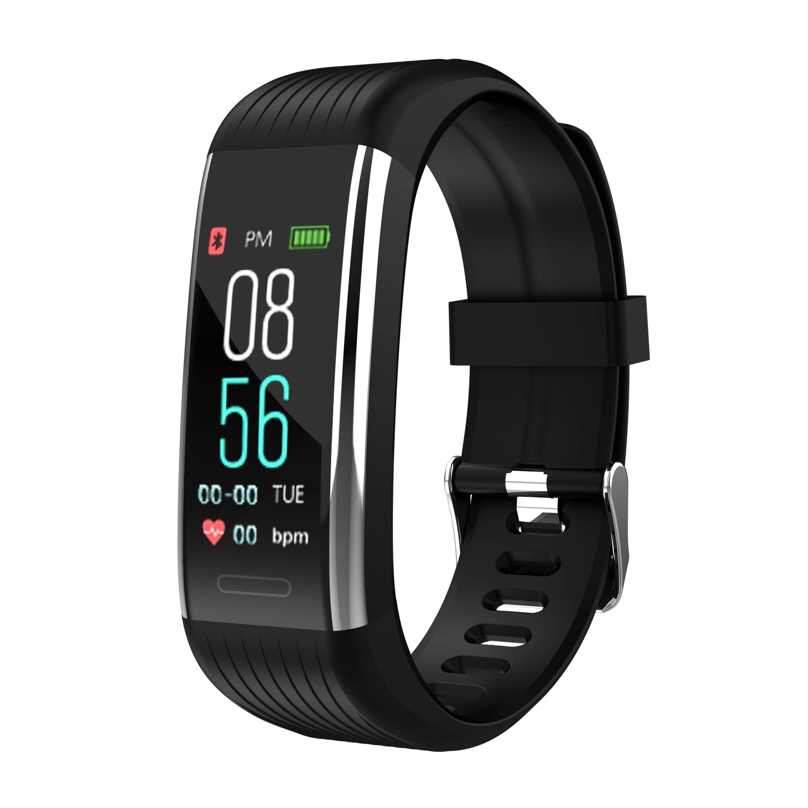 Blutdruck-Monitor Gesundheit Armband Bluetooth USB Ladegerät Smart Watch