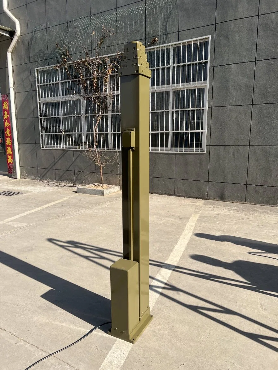 Electric Aluminum Alloy Telescopic Mast for Lightning Equipments-8m