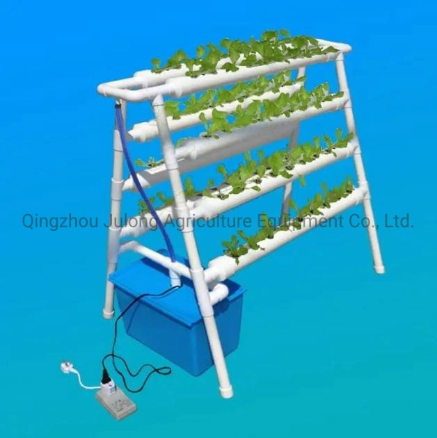 Hydroponic Pipe Greenhouse Equipment Aquaponics Grow Nft Tube Gutter Channel PVC Hydroponic System