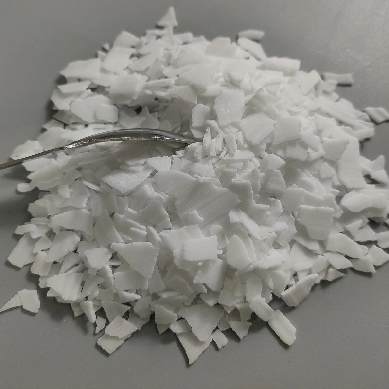 Industrielle Qualität Weiße Flocken Kaliumhydroxid/Ätzkalientaucher 90% KOH