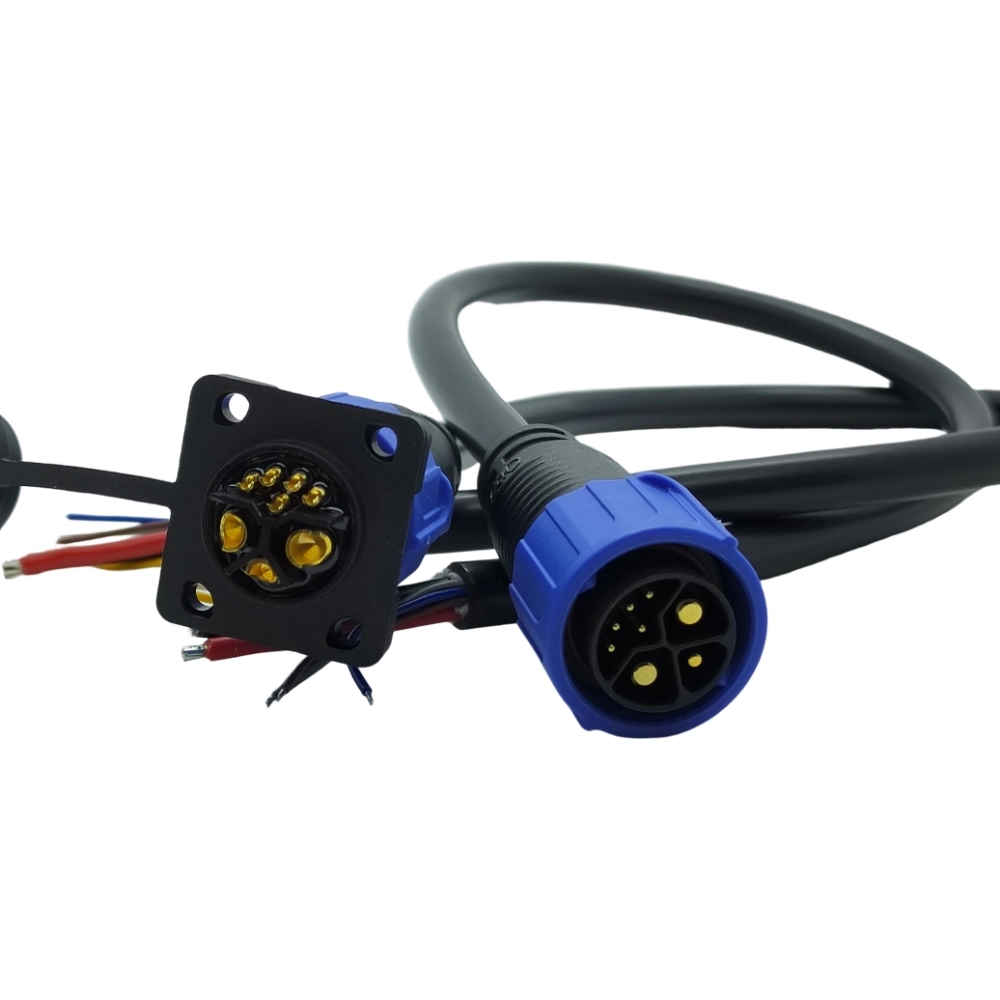 M25 conector electrónico para 5 50A+1+2 bicicletas y motocicletas compartidas