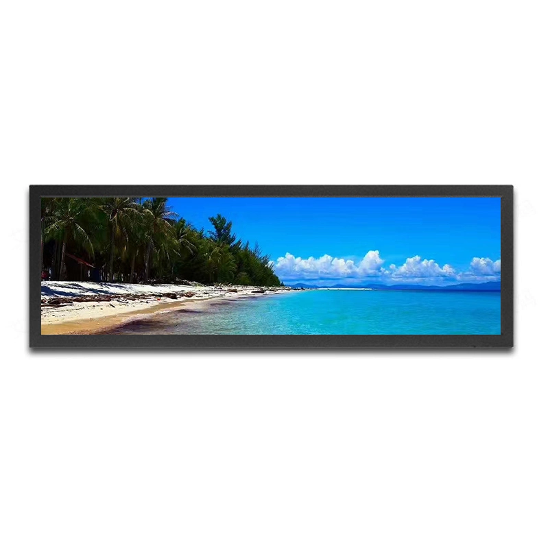 37 Inch Android Ultra Wide Panel Shelf Edge Bar Screen Panel LCD Display for Supermarket