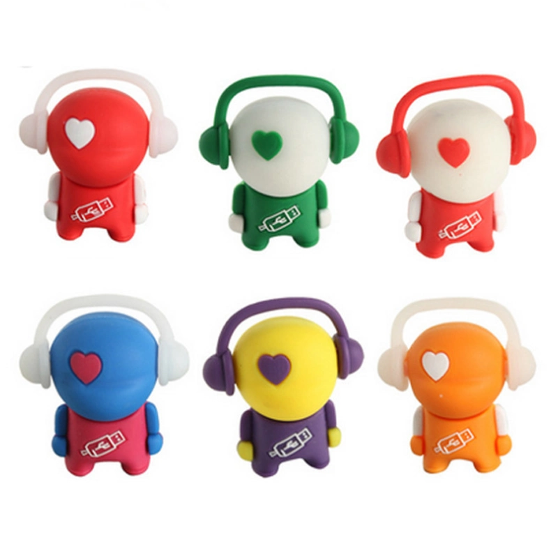 Wholesale/Supplier Cartoon Mike Silicone USB Stick USB 2.0 32GB Pendrive USB Flash Drive Big Eye USB Memory