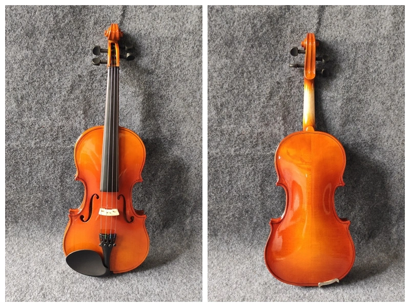 Factory Wholesale Smiger Middle Level Player 1/4, 2/4, 3/4, 4/4 Solid Violin