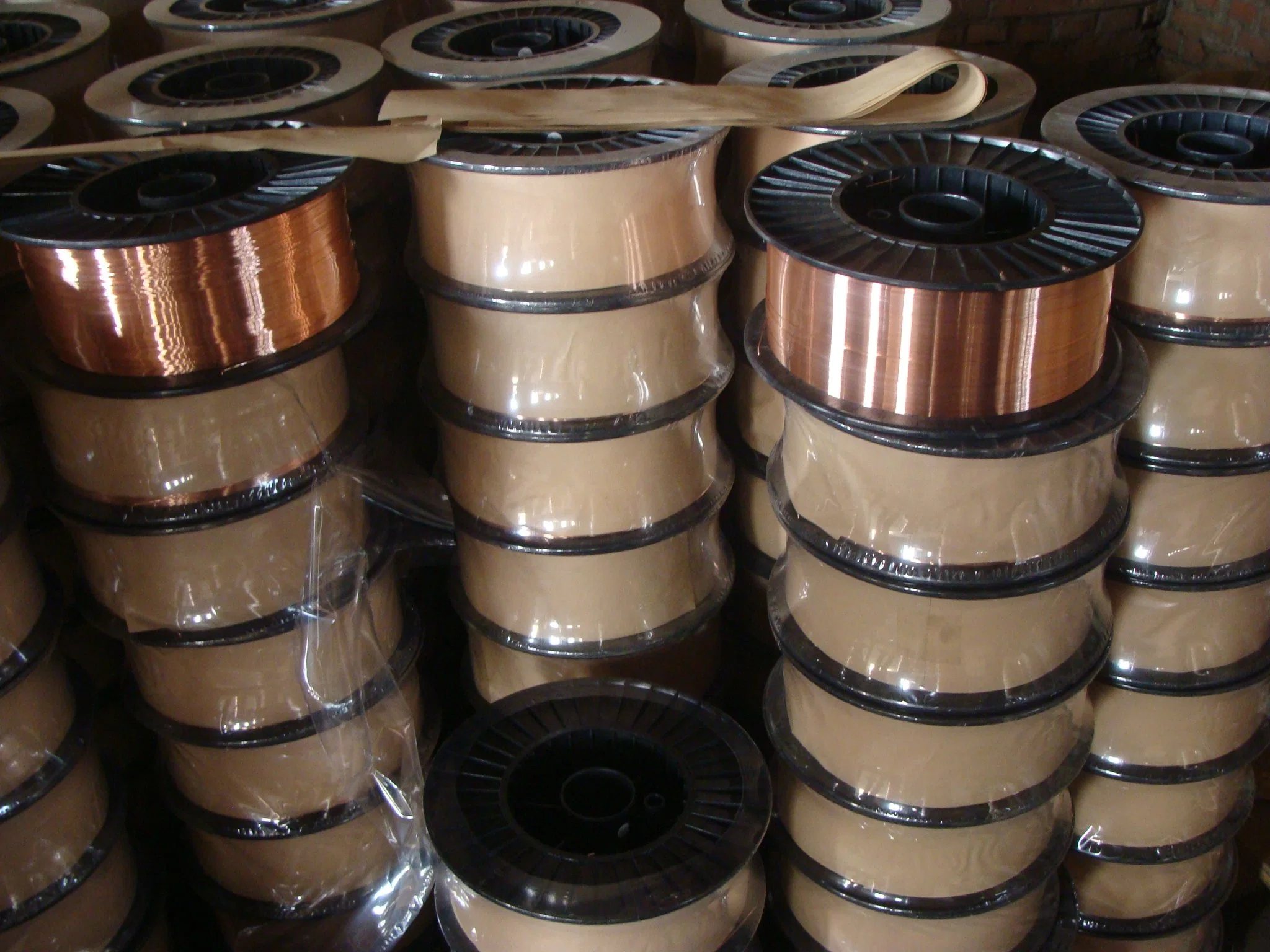 Mag MIG CO2 Gas Shielded Alloy Steel Solid Welding Wire Er110s-G