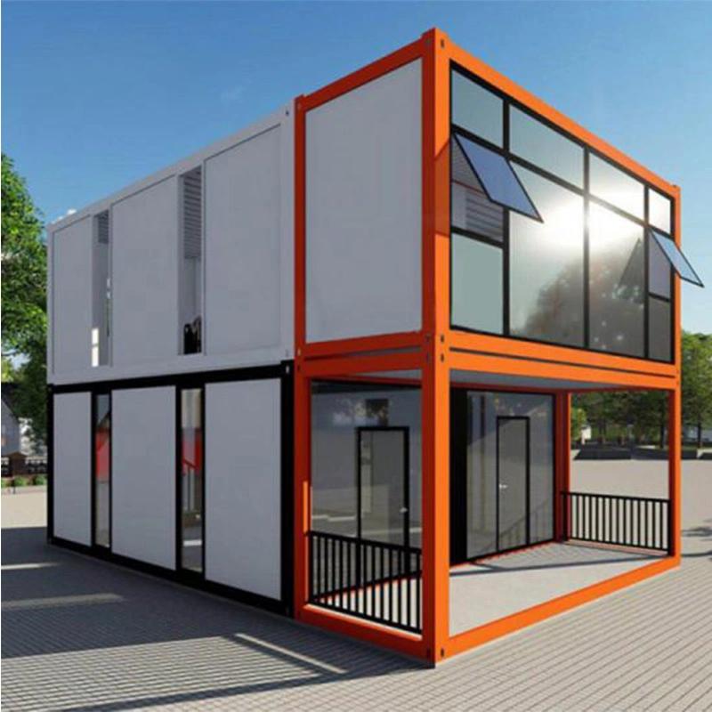 Assemble/Flat Packed/Prefab Shipping Prefabricated House Container for Living/Hotel/Office Building/Accommodation/Domitry/School/Hospictal