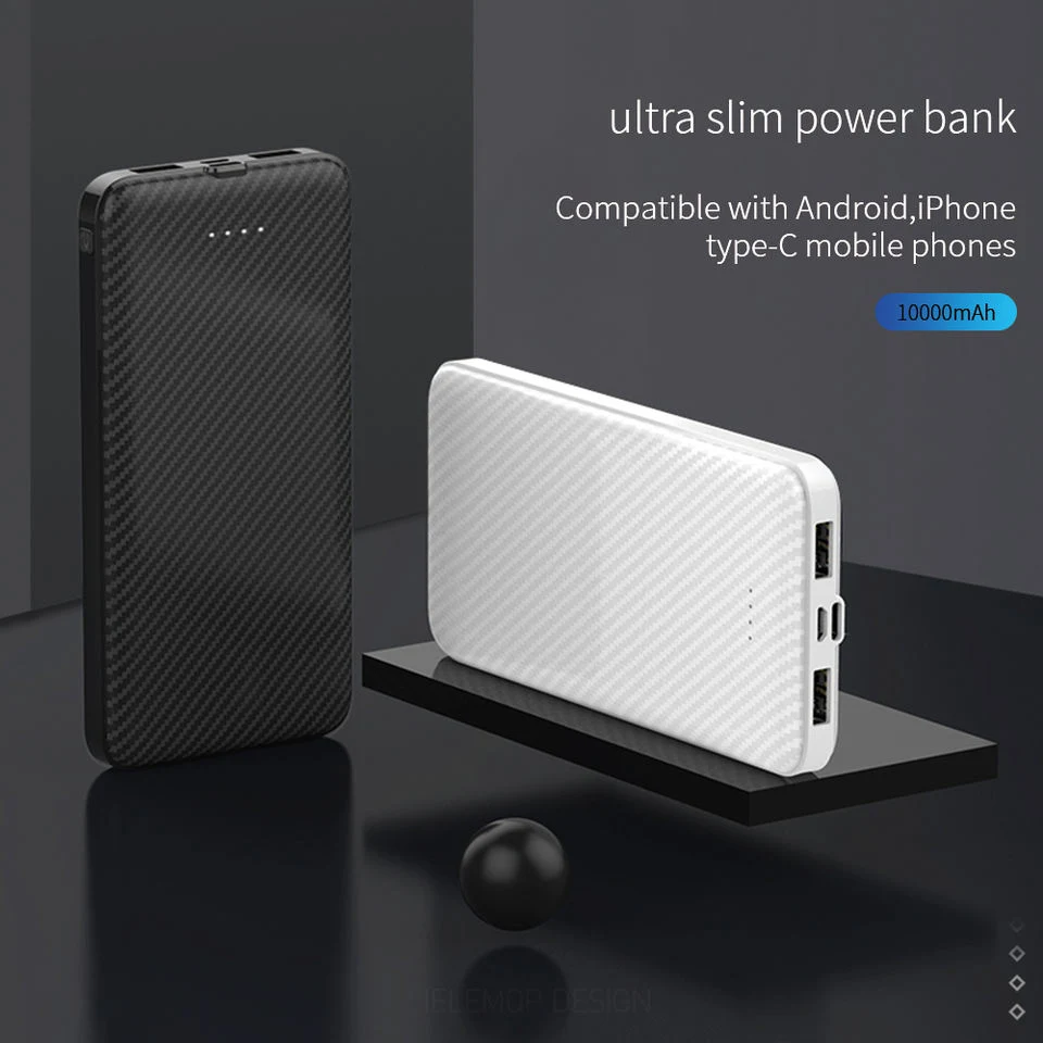 New Design Pd 22.5 W OEM Customized Gift Logo Pocket Power Bank 10000mAh Powerbank Thin Large Capacity 10000mAh Power