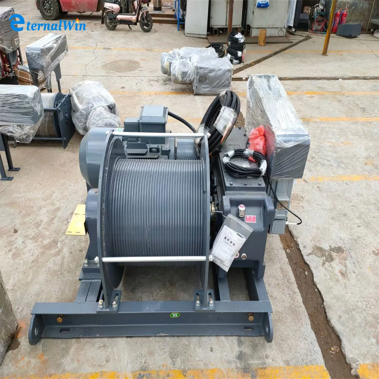 Hydraulic Electric Winch Used on Fishing Boat for 5ton Loading Capacity