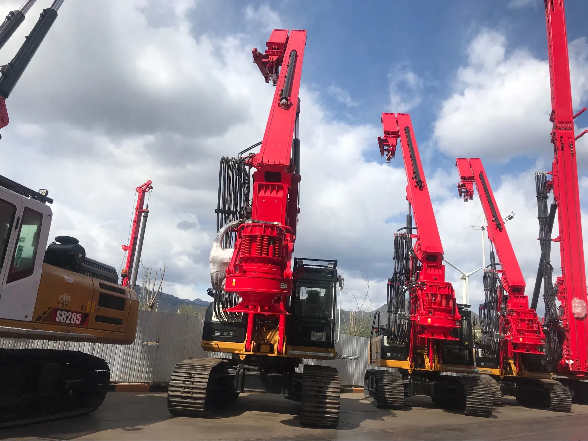 27m/23t Rotary Drilling Rig Sr65-C10 with 1100mm Pile Diameter