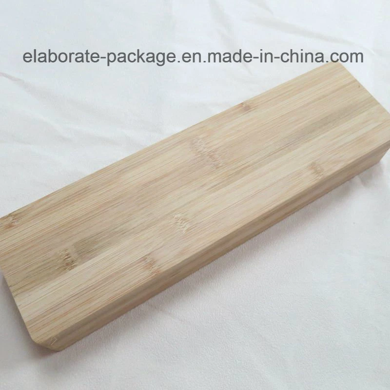 Cuchilla de bambú personalizado caja de embalaje de productos artesanales de madera