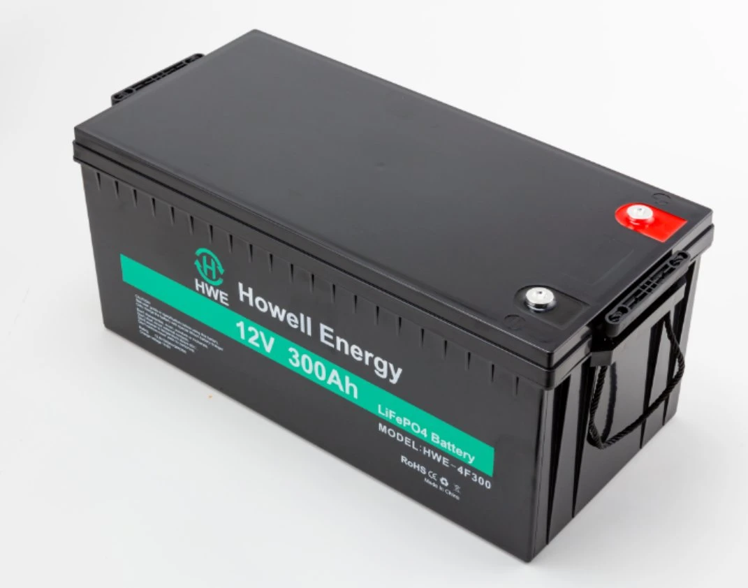 Fábrica 12V 300AH batería recargable de litio UPS solar / Carro de Golf Batería LiFePO4