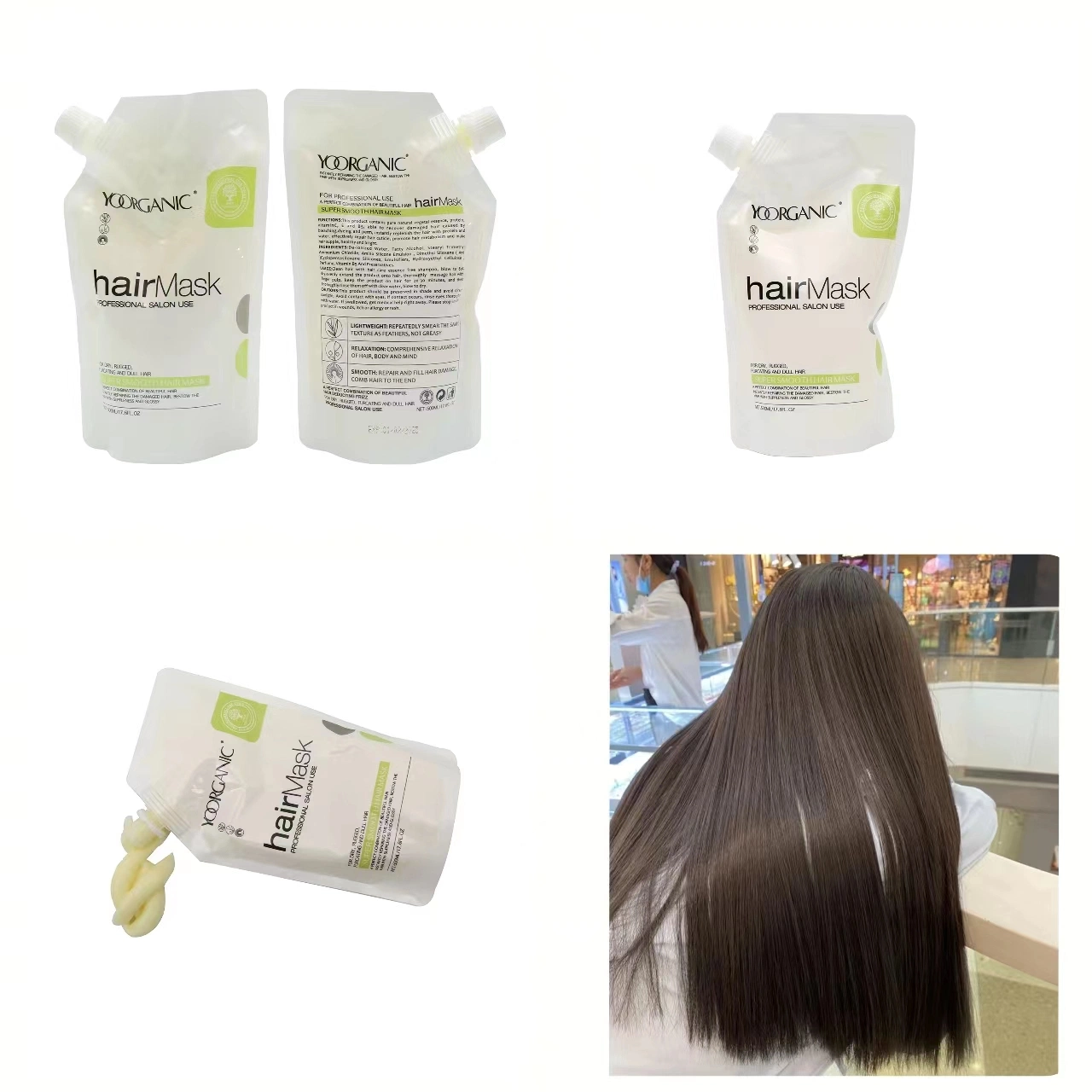 Boda Haar Maskn Behandlung Conditioner 500ml 800ml OEM Großhandel Bulk Koreanische Maskn